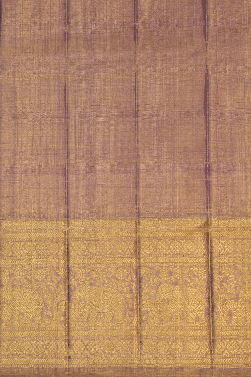 Image of Kanchipattu Tissue Brocade Lavender Saree
